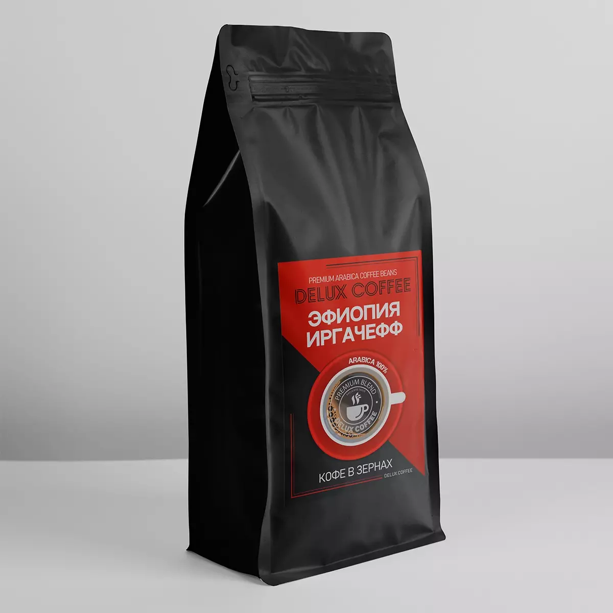 Кофе в зернах премиум класса Delux Coffee